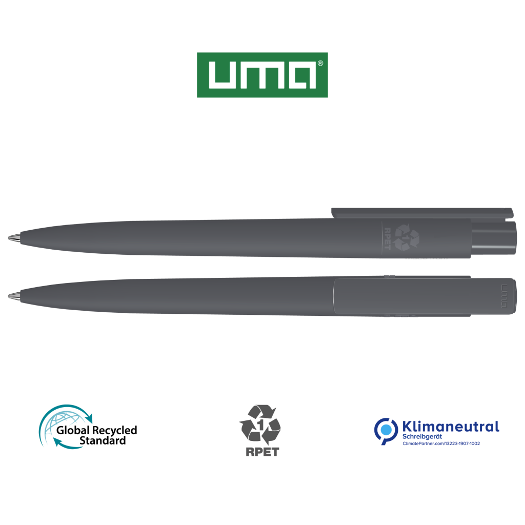 uma - RECYCLED PET PEN PRO F ocean - Kugelschreiber - Marinus Werbemittel