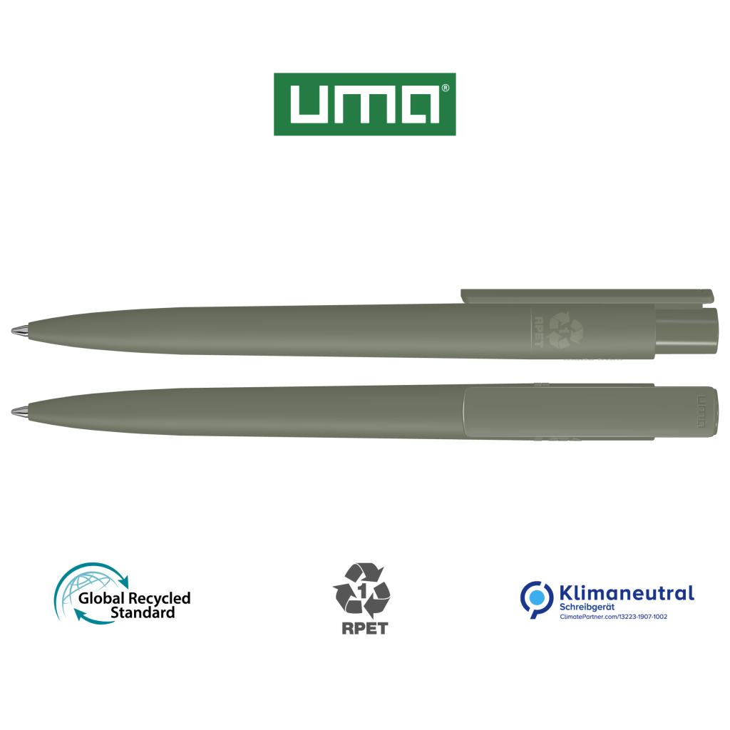 uma - RECYCLED PET PEN PRO F ocean - Kugelschreiber - Marinus Werbemittel