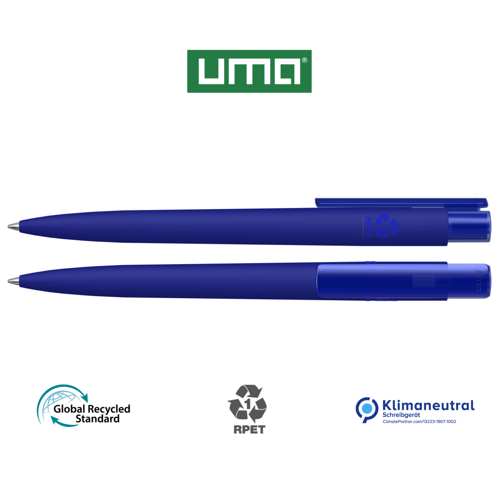 uma - RECYCLED PET PEN PRO K transparent GUM - Kugelschreiber - Marinus Werbemittel