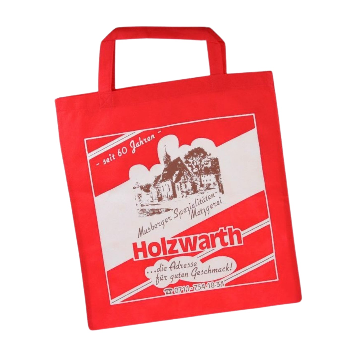 Marinus - Non-Woven Tasche mit kurzen Henkeln - pptasche - Marinus Werbemittel